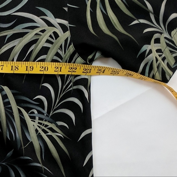 Tommy Bahama Silk Shirt Bamboo Camp Shirt Large - Picture 5 of 6